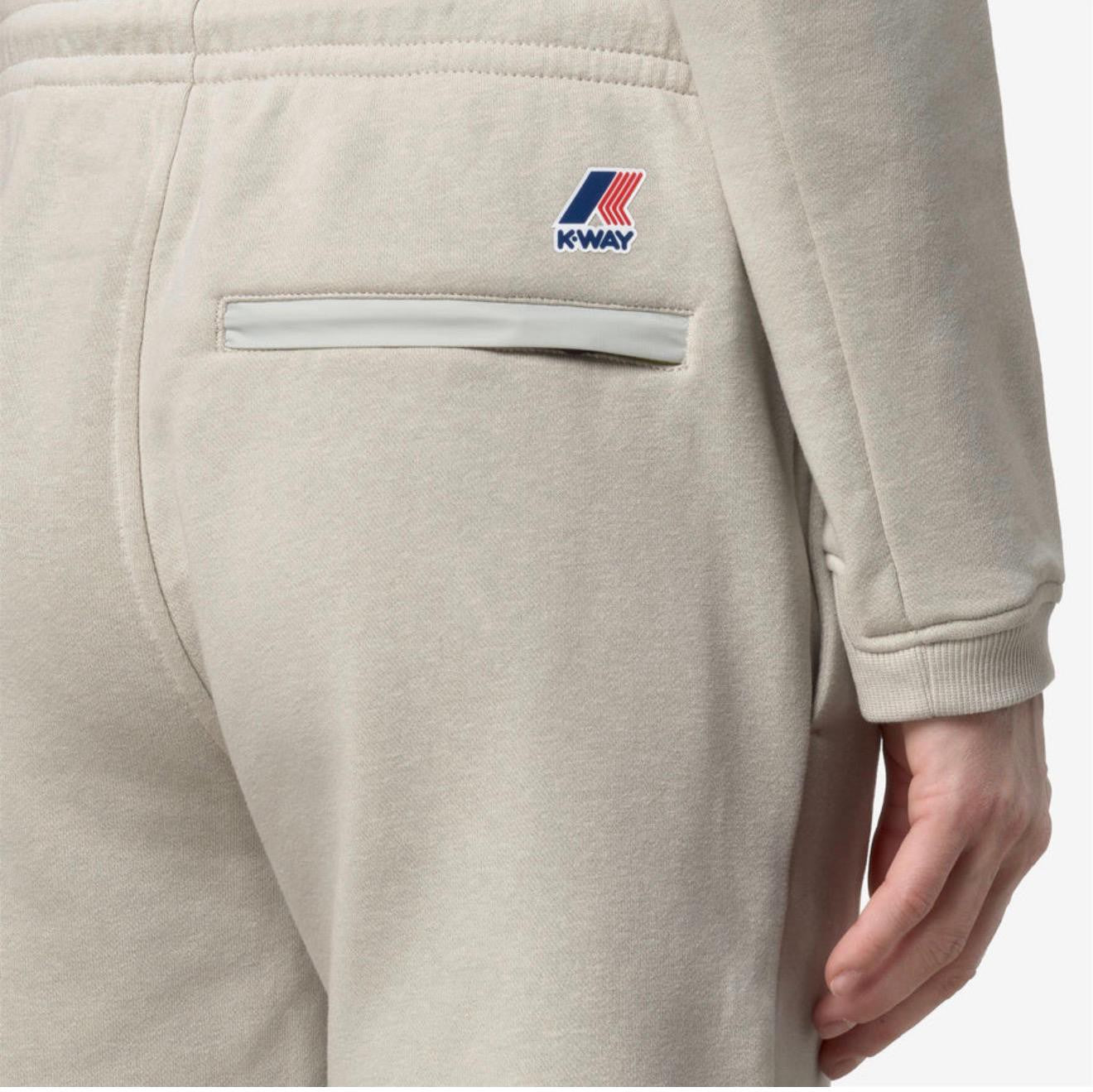 SHORT IN FELPA K-WAY UNISEX CASIMIR POLY COTTON