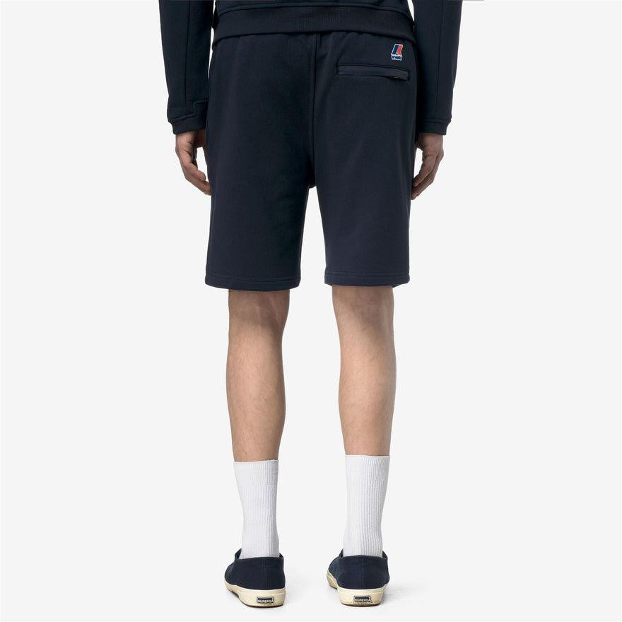 SHORT IN FELPA K-WAY UNISEX CASIMIR POLY COTTON