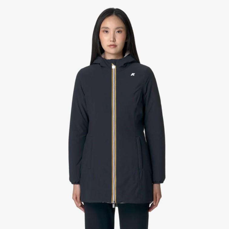 GIUBBINO LUNGO REVERSIBILE K-WAY DONNA