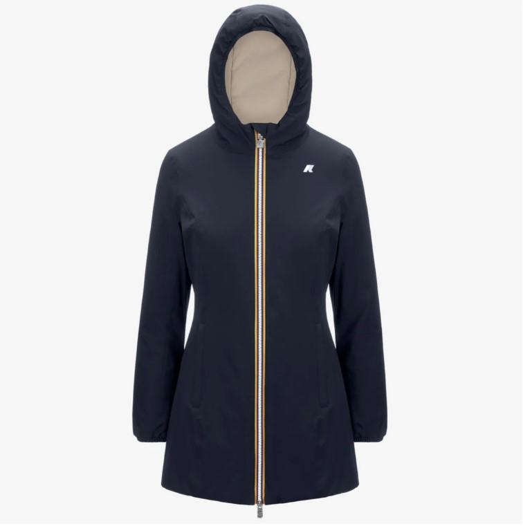 GIUBBINO LUNGO REVERSIBILE K-WAY DONNA