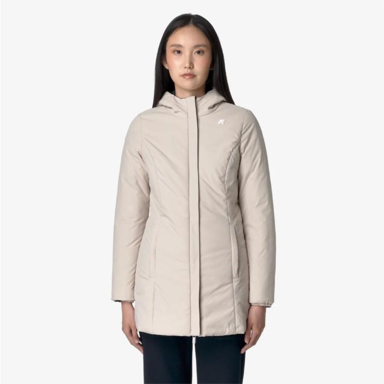 GIUBBINO LUNGO REVERSIBILE K-WAY DONNA