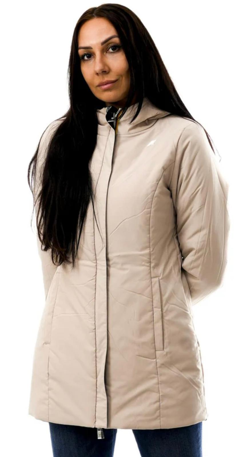 GIUBBINO LUNGO REVERSIBILE K-WAY DONNA