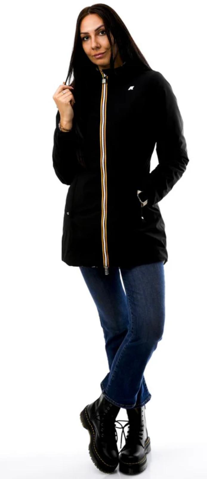 GIUBBINO LUNGO REVERSIBILE K-WAY DONNA