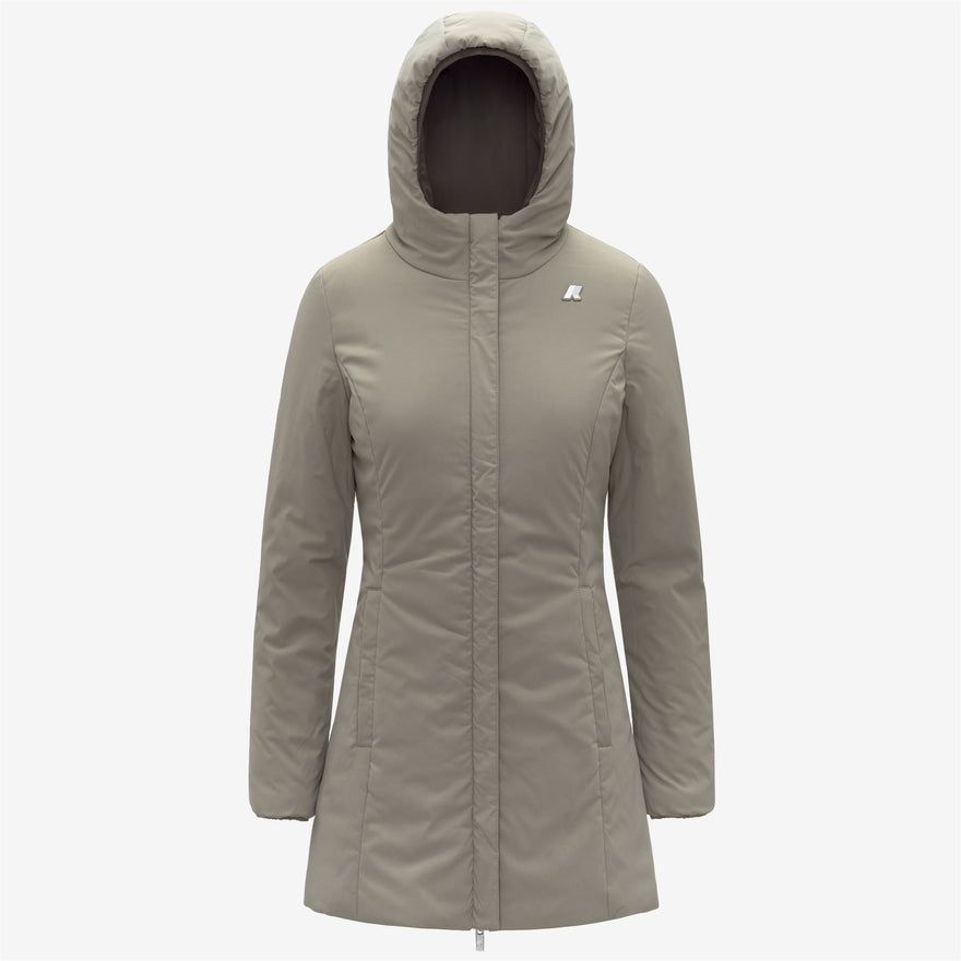 GIUBBINO LUNGO REVERSIBILE K-WAY DONNA
