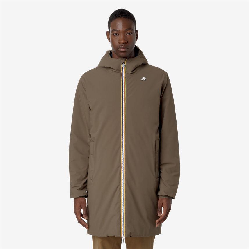 GIUBBINO LUNGO REVERSIBILE K-WAY UOMO