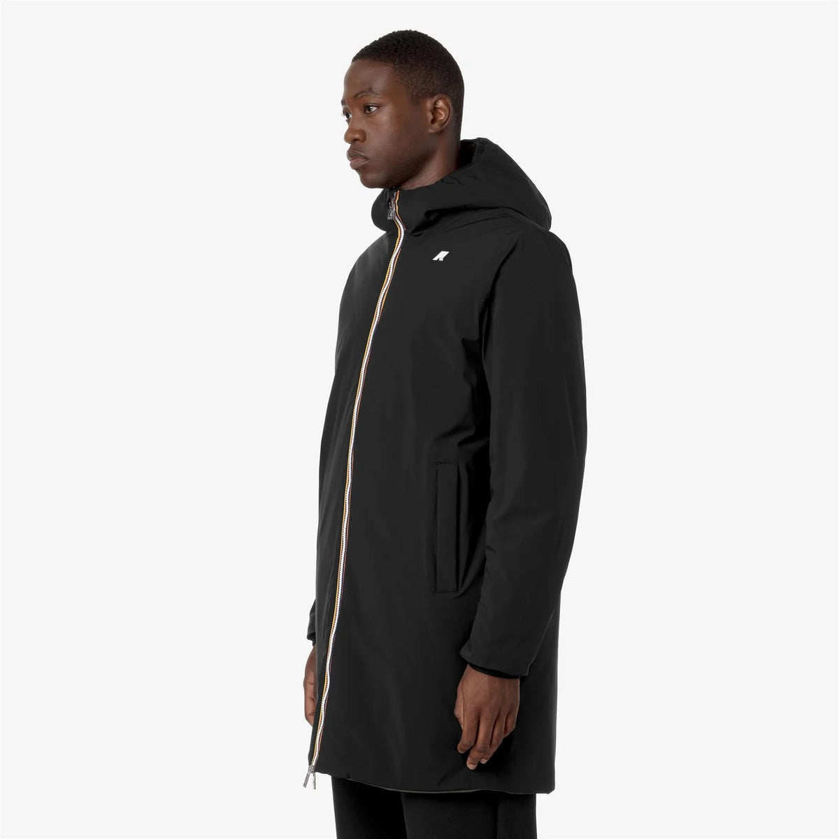 K-WAY MEN'S JACOB ST WARM DOUBLE REVERSIBLE LONG JACKET