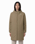 K-WAY MEN'S JACOB ST WARM DOUBLE REVERSIBLE LONG JACKET