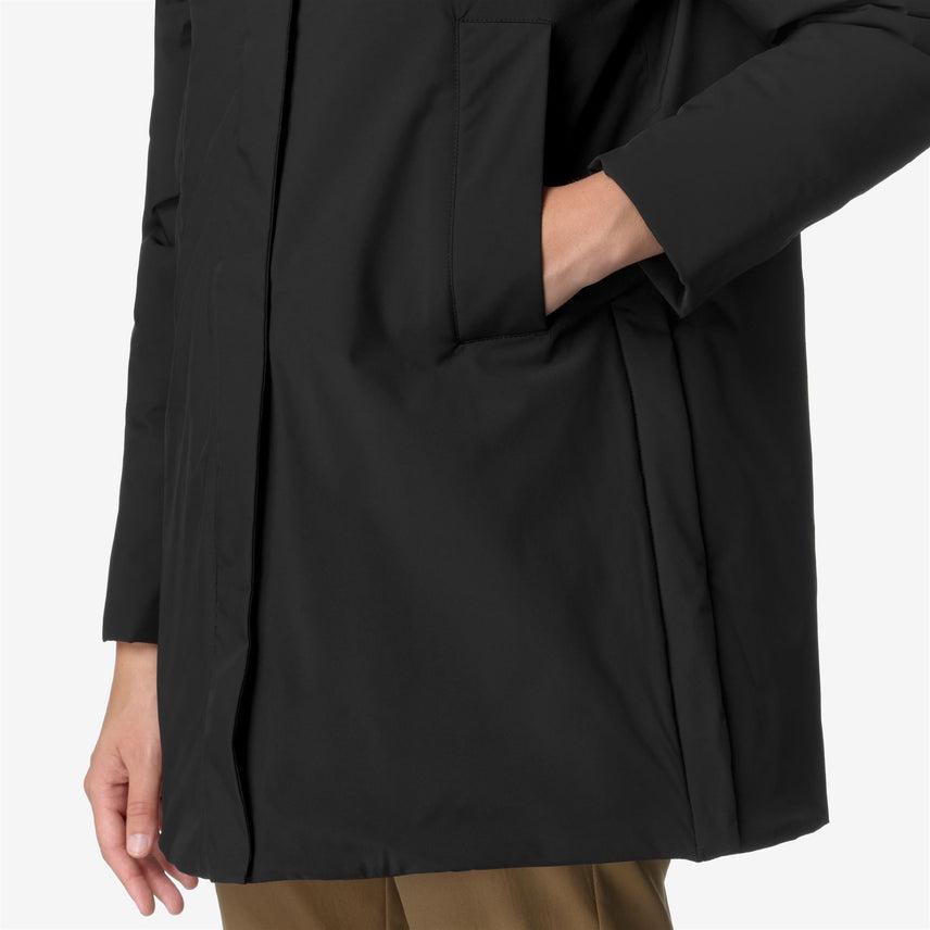 GIUBBINO LUNGO K-WAY DONNA