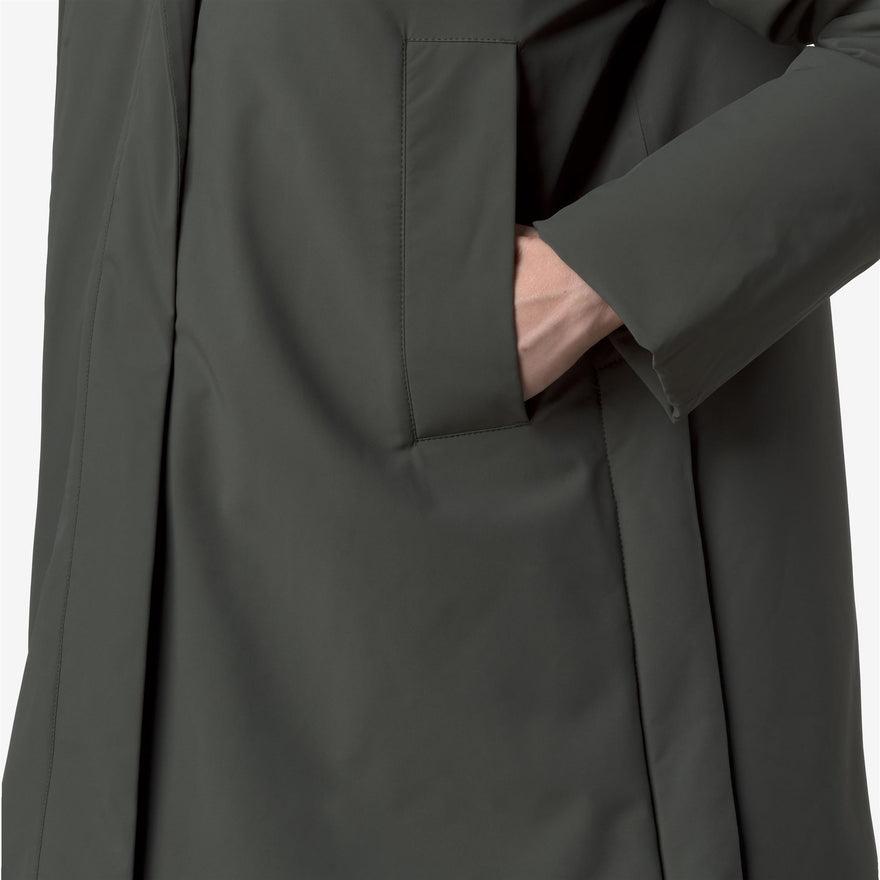 GIUBBINO LUNGO K-WAY DONNA