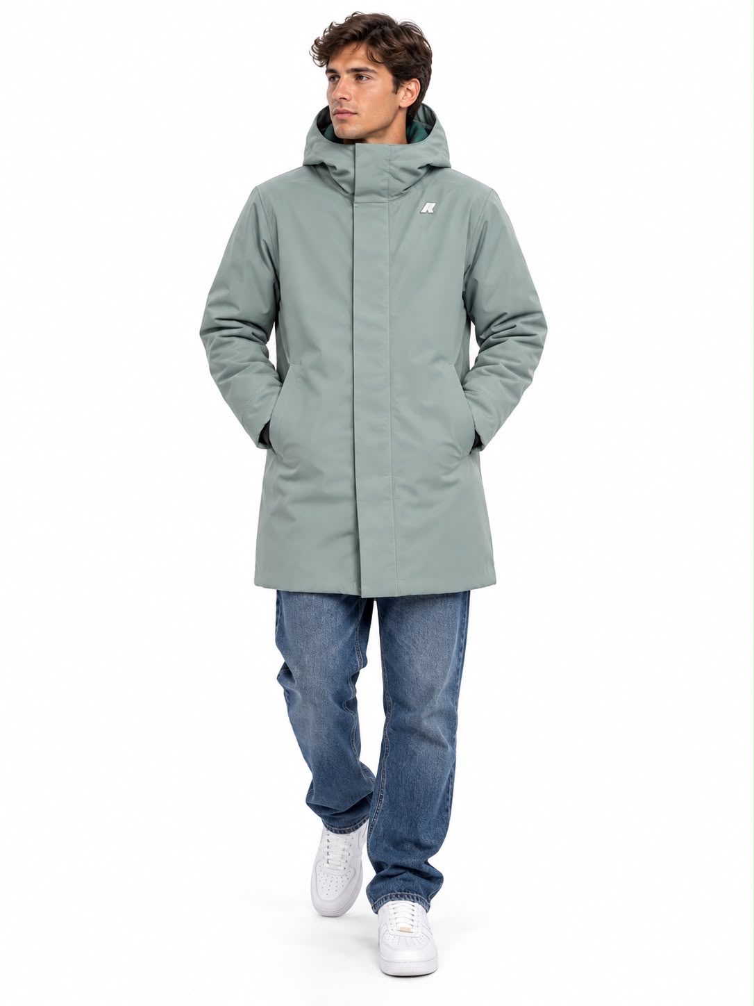 K-WAY MEN'S THOMAS BONDED LONG JACKET