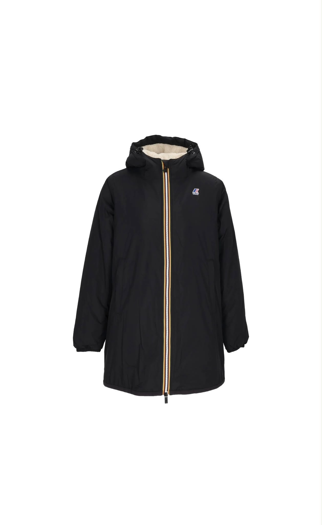 GIUBBINO LUNGO K-WAY DONNA JACHINTHE ORSETTO