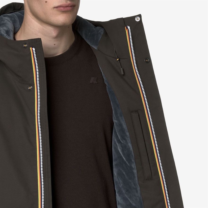 GIUBBINO LUNGO K-WAY UOMO