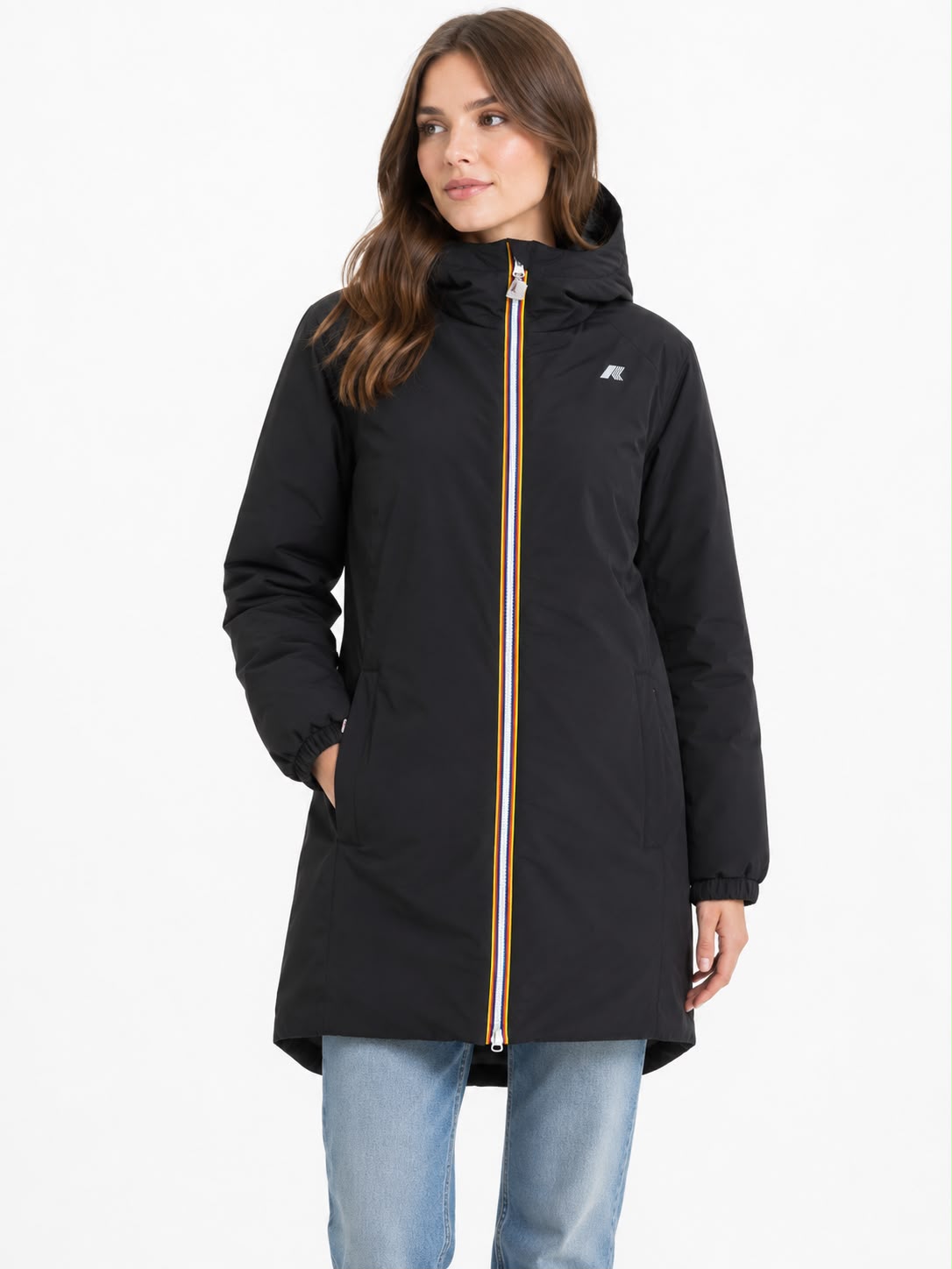 GIUBBINO LUNGO REVERSIBILE K-WAY DONNA DENISE ST THERMO DOUBLE