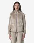 FELPA K-WAY DONNA REVERSIBILE