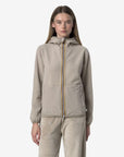 FELPA K-WAY DONNA REVERSIBILE