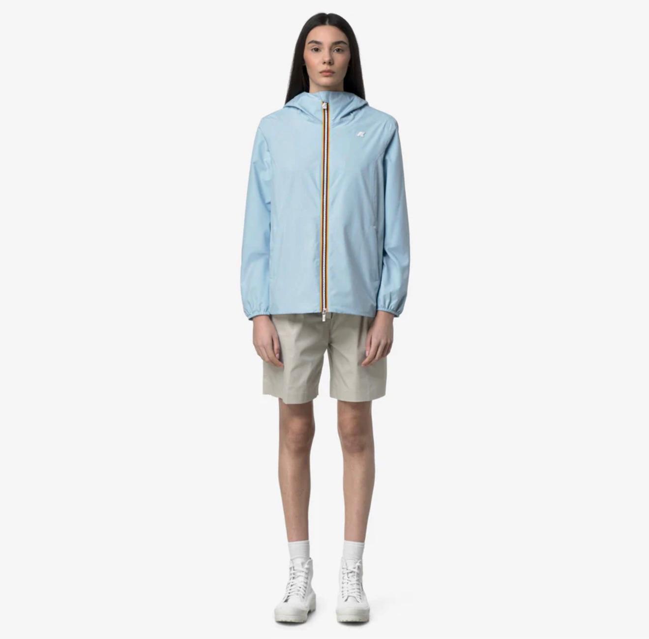 GIUBBINO K-WAY DONNA PRIMAVERILE MARGUERITE STRETCH POLY JERSEY