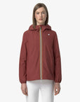 GIUBBINO K-WAY DONNA PRIMAVERILE MARGUERITE STRETCH POLY JERSEY