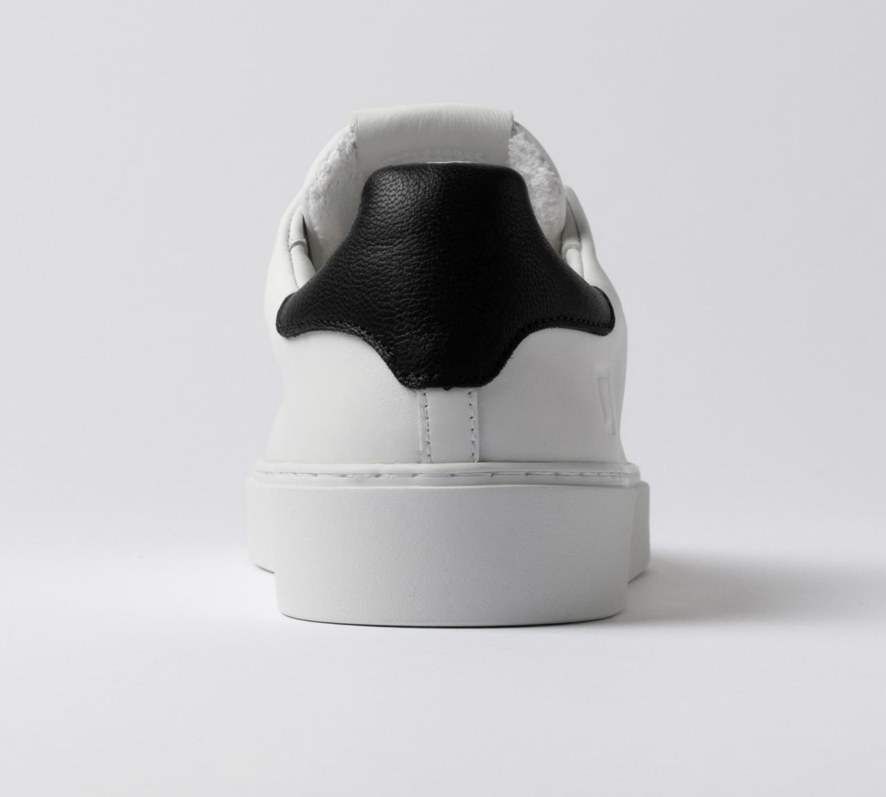 D.A.T.E. UOMO LEVANTE CALF WHITE-BLACK