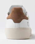 SCARPE D.A.T.E. UOMO LEVANTE CALF WHITE-BROWN