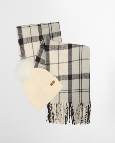 SET UNISEX SCIARPA E CAPPELLO BARBOUR