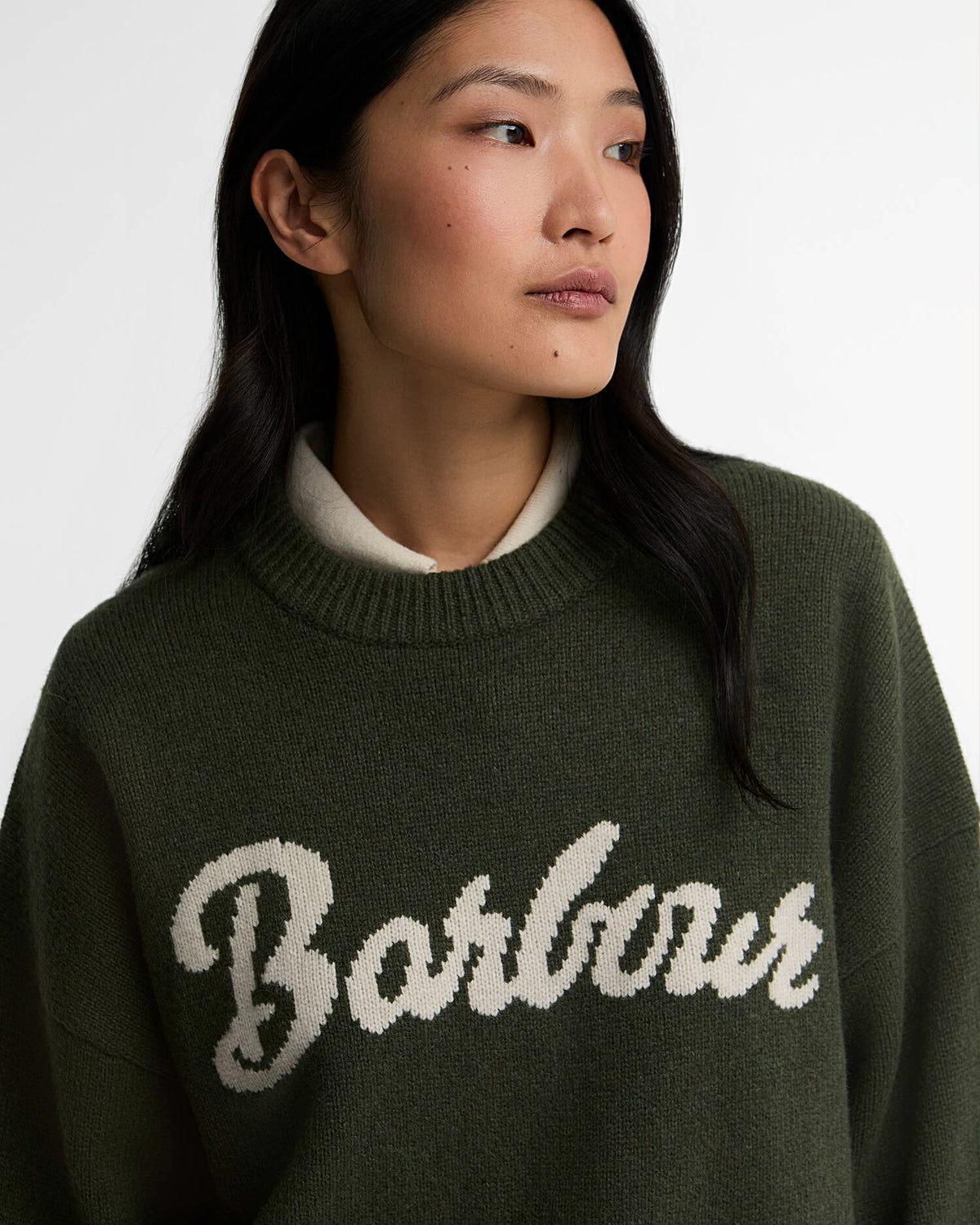 PULLOVER BARBOUR DONNA GIROCOLLO IVYBRIDGE