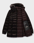 GIUBBINO LUNGO CON PELLICCIA REFRIGIWEAR DONNA LONG MEAD FUR JACKET