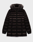 GIUBBINO LUNGO CON PELLICCIA REFRIGIWEAR DONNA LONG MEAD FUR JACKET