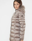 GIUBBINO LUNGO CON PELLICCIA REFRIGIWEAR DONNA LONG MEAD FUR JACKET