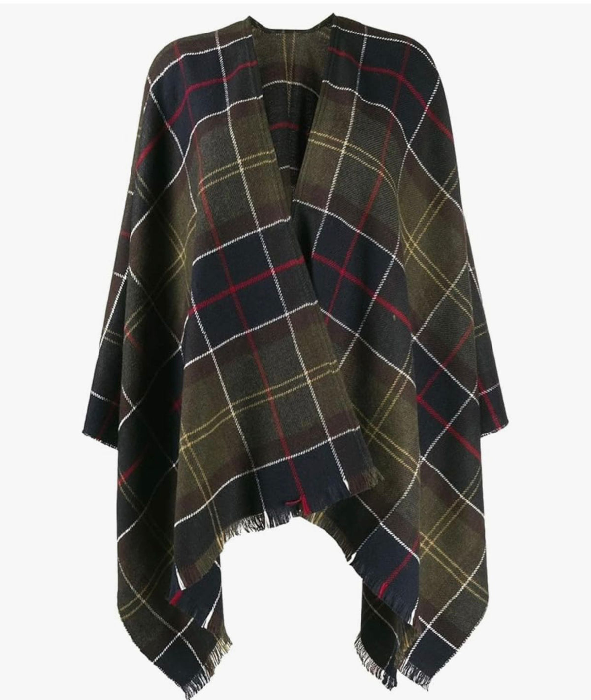MANTELLA BARBOUR DONNA STAFFIN TARTAN SERAPE