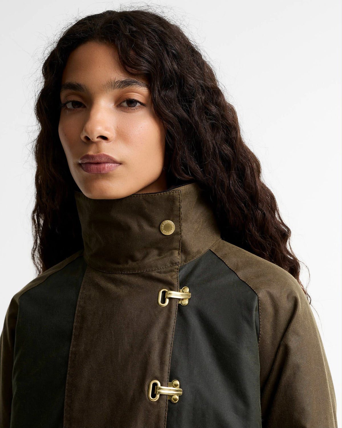 GIUBBINO BARBOUR DONNA CERATO HAZELWOOD
