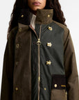 GIUBBINO BARBOUR DONNA CERATO HAZELWOOD