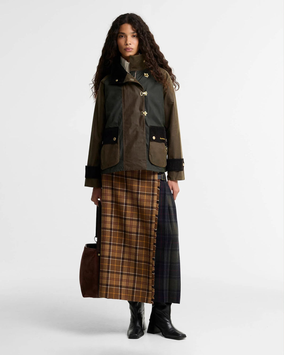 GIUBBINO BARBOUR DONNA CERATO HAZELWOOD