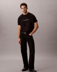 T-SHIRT CALVIN KLEIN UOMO SS RLXD STANDARD LOGO CREWNK TEE