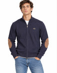 PULLOVER MEZZA ZIP LA MARTINA UOMO