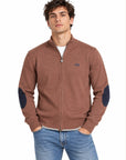 PULLOVER MEZZA ZIP LA MARTINA UOMO