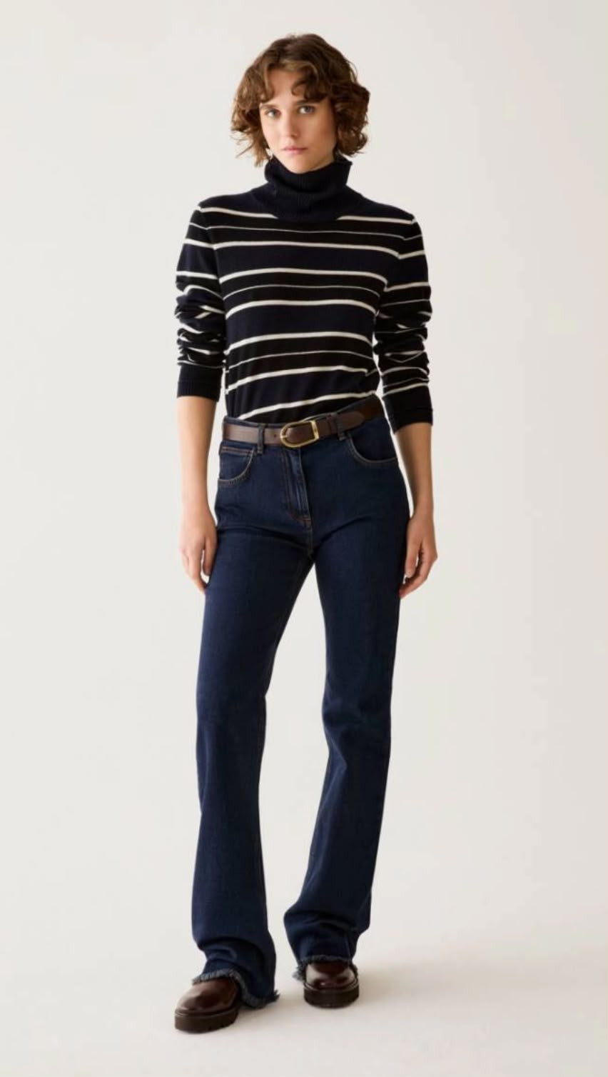 JEANS PENNY BLACK DONNA MINIFLARE
