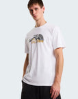 T-SHIRT THE NORTH FACE UOMO M MNT LINE RG SS TEE