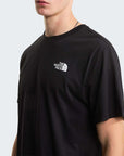 T-SHIRT THE NORTH FACE UOMO M VERTICAL REGULAR SHOR