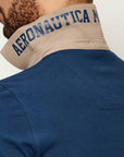 POLO AERONAUTICA MILITARE UOMO FRECCE TRICOLORI CON RICAMI PO1908