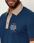 POLO AERONAUTICA MILITARE UOMO FRECCE TRICOLORI CON RICAMI PO1908
