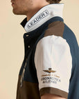 POLO AERONAUTICA MILITARE UOMO CON SCUDETTO FRECCE TRICOLORI PO1915