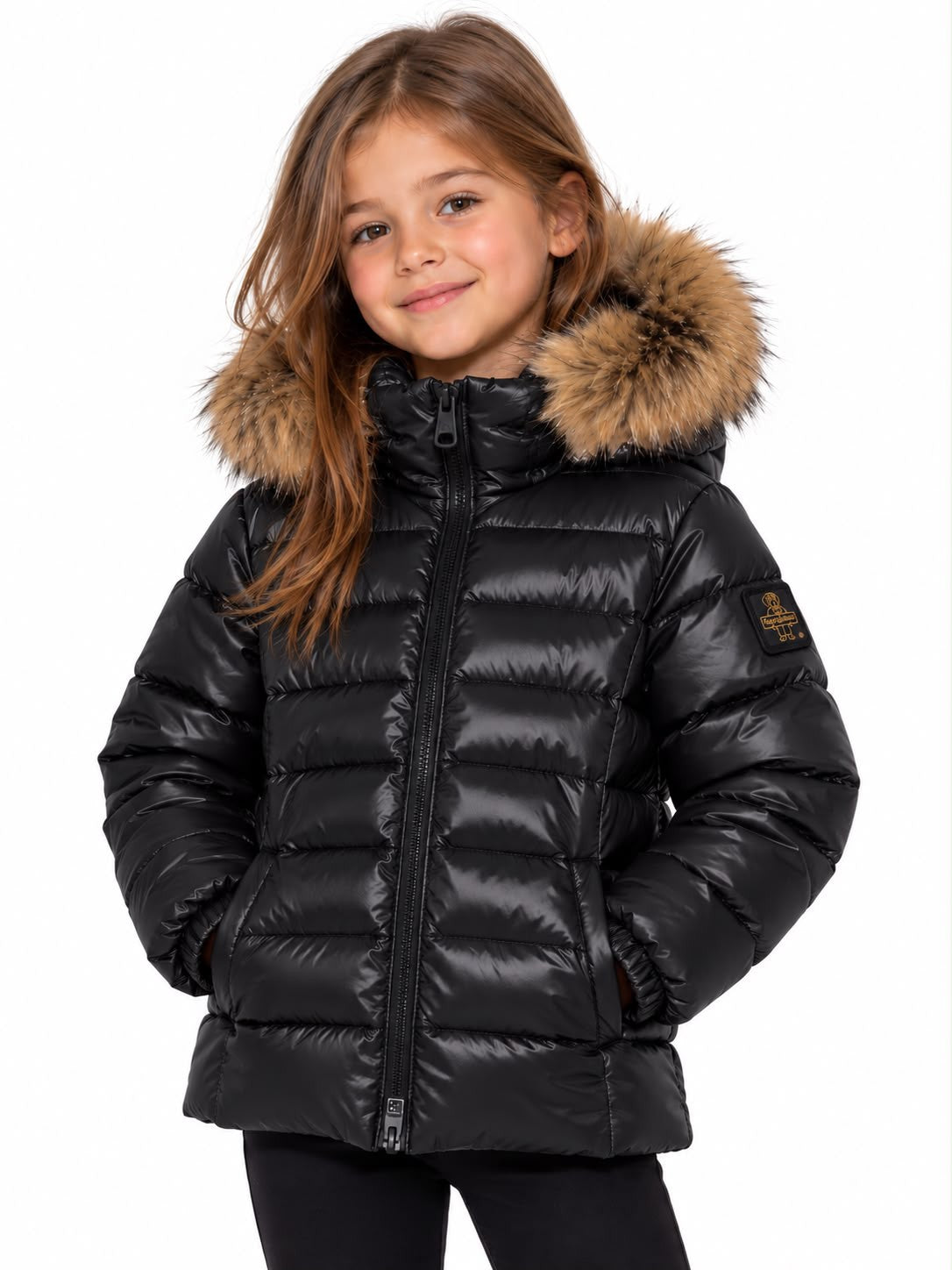 GIUBBINO REFRIGIWEAR BAMBINA CON PELLICCIA REMOVIBILE