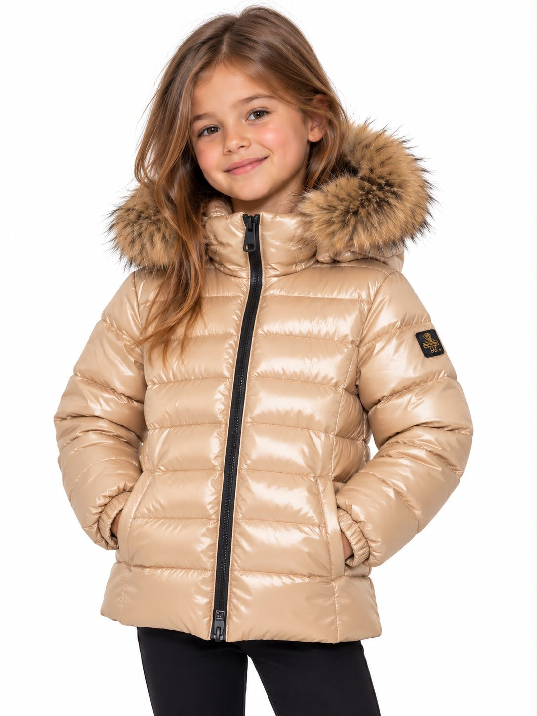 GIUBBINO REFRIGIWEAR BAMBINA CON PELLICCIA REMOVIBILE