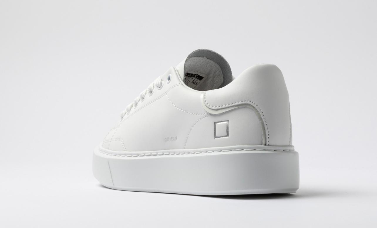 D.A.T.E. DONNA SFERA CALF WHITE