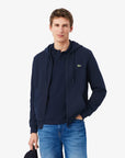 FELPA FULL ZIP CON CAPPUCCIO LACOSTE UOMO