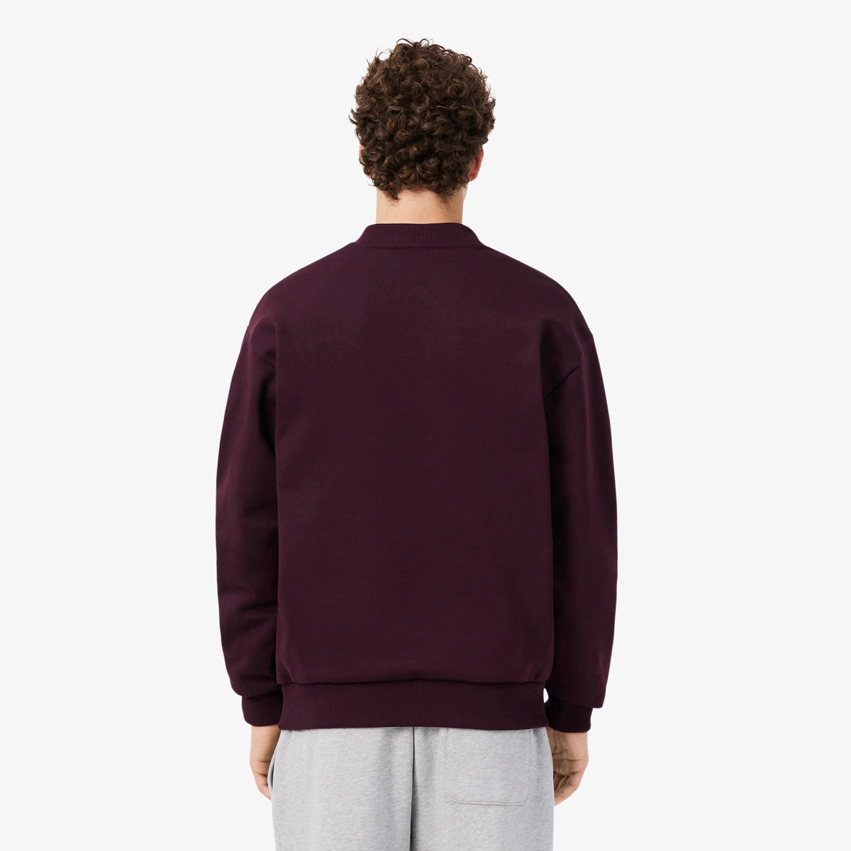 LACOSTE MEN'S CREW NECK SWEATSHIRT