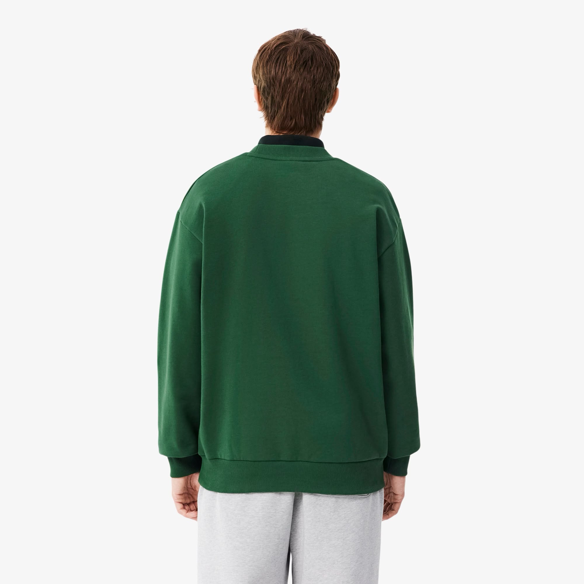 FELPA GIROCOLLO LACOSTE UOMO