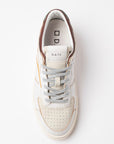 SCARPE DATE UOMO TORNEO COLORED WHITE-MUSTARD