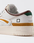 SCARPE DATE UOMO TORNEO COLORED WHITE-MUSTARD