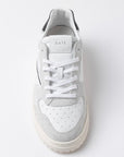 SCARPE D.A.T.E. UOMO TORNEO PURE BASIC WHITE-BLACK